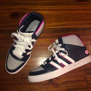 Adidas high top sneakers!